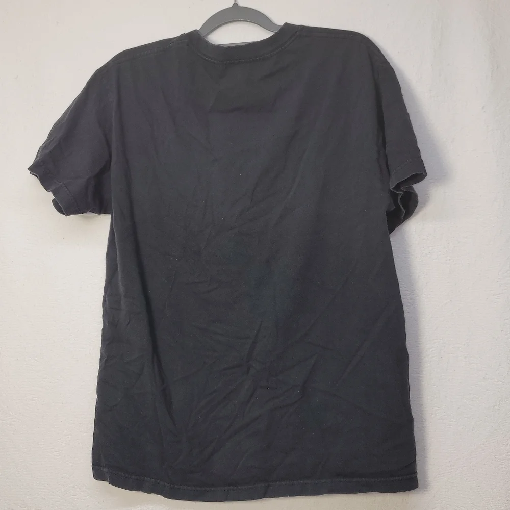 3/625. Alstyle Short Sleeve T-Shirt Black Sz L - Picture 2 of 8